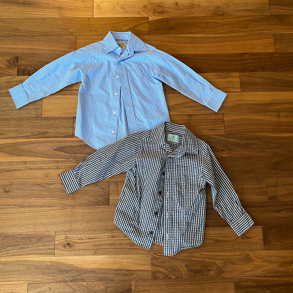 2t-3t and 3t Class Club button up dress shirts